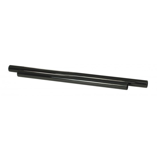 Black 7/8" Diameter Straight Tube Black 7/8" Diameter Straight Tube