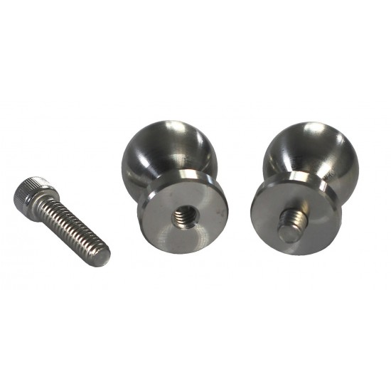 LM 1/4" Thread End Fitting with 7/8" Ball