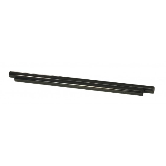 Black 3/4" Diameter Straight Tube Black 3/4" Diameter Straight Tube