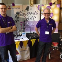 Will and Ian at Communication Matters